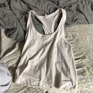 lululemon athletica Cream Tank Top